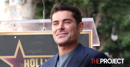 Zac Efron Gives Shoutout to Pal Matthew Perry at Hollywood